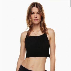 Aritzia Wilfred Cayenne Top - Black